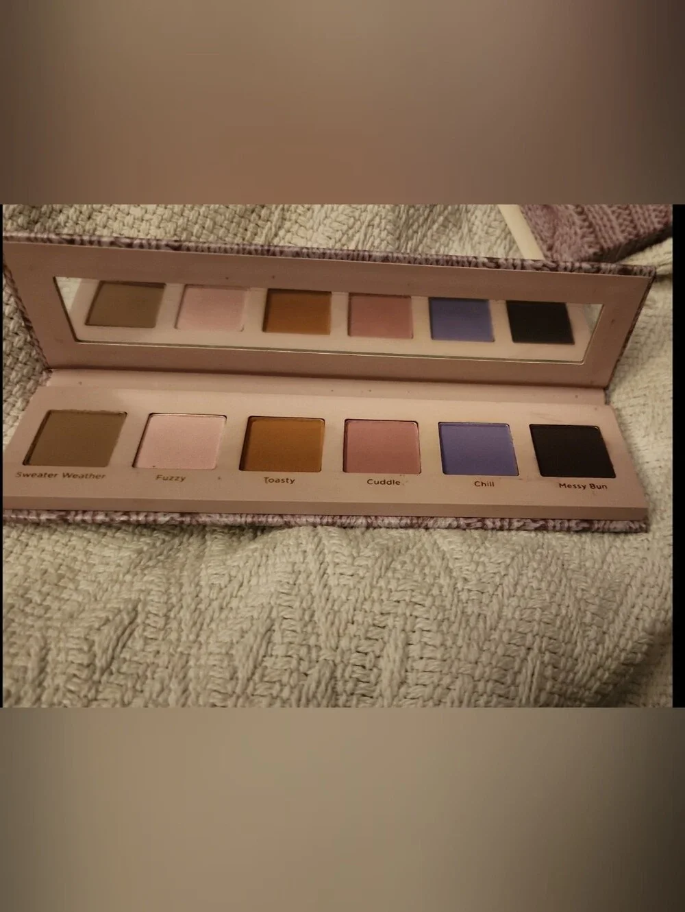 Dominique Cosmetics Eyeshadow Palette — Pink, Purple, Brown, Black